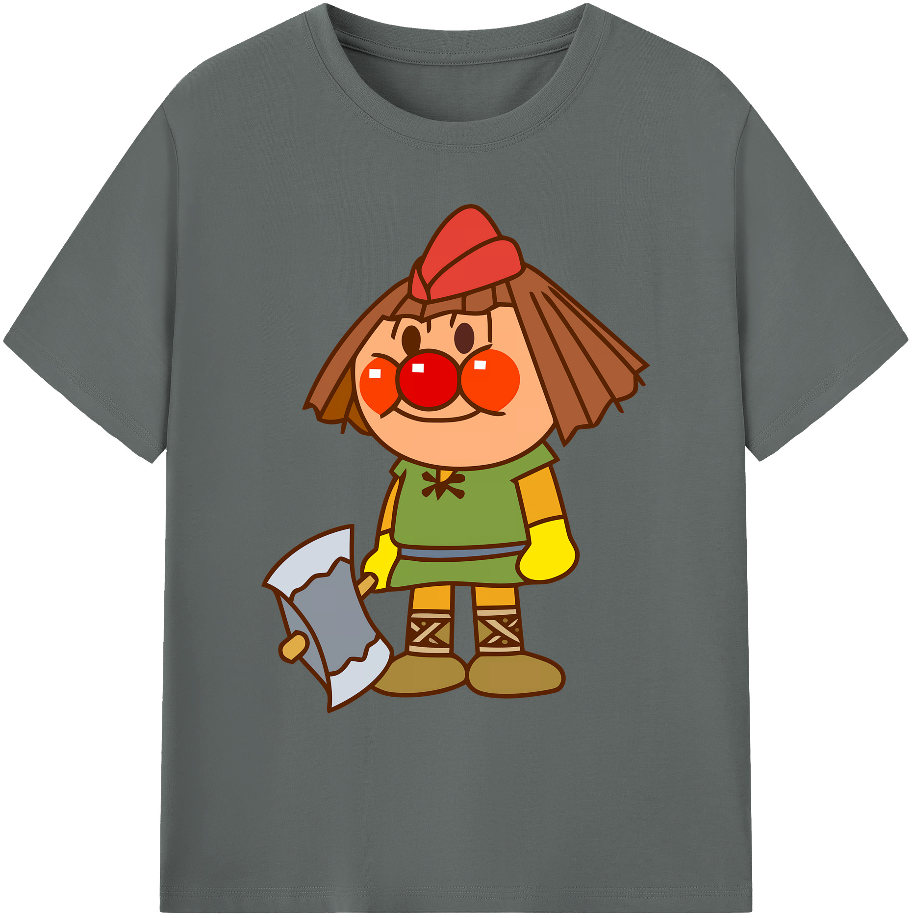 （画像用） アンパンマン Anpanman 綿100％ メンズ半袖Tシャツ｜肌触りやわらか＆通気性